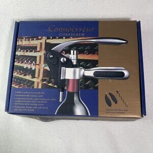 Connoisseur Corkscrew Wine Bottle Opener Open Box- New Unused